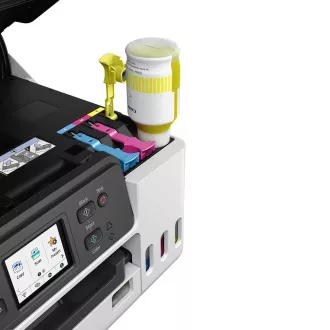 Canon MAXIFY Drucker GX4040 (nachfüllbare Tintenpatronen) - MF (Drucken, Kopieren, Scannen, Faxen, Cloud), USB, Wi-Fi, A4 18/min.