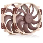 NOCTUA Lüfter NF-A14x25r-G2-PWM-Sx2-PP, 2x 140mm, braun