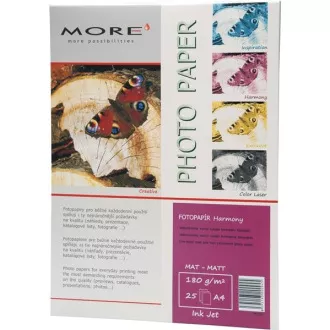 ARMOR Fotopapier MORE Harmony 180g/m2; matt, 25 Blatt, A4