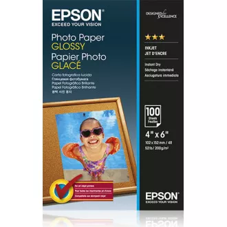 EPSON Papier Foto glänzend 10x15cm 100 Blatt EPSON Papier Foto glänzend 10x15cm 100 Blatt