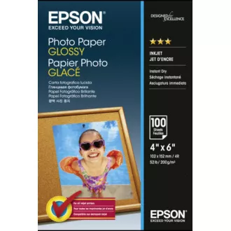 EPSON Papier Foto glänzend 10x15cm 100 Blatt EPSON Papier Foto glänzend 10x15cm 100 Blatt