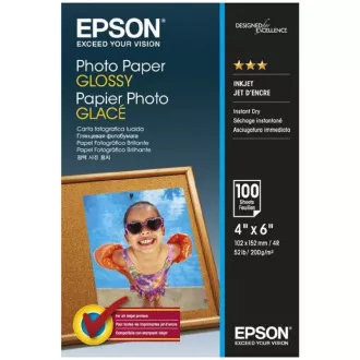 EPSON Papier Foto glänzend 10x15cm 100 Blatt EPSON Papier Foto glänzend 10x15cm 100 Blatt