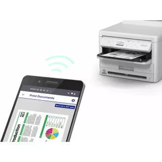 EPSON Drucker Tinte s/w WorkForce Pro WF-M5399DW, A4, 34ppm, LAN, Wi-Fi (Direct), USB