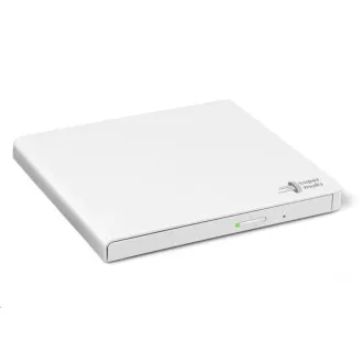 HITACHI LG - externes DVD-W/CD-RW/DVD±R/±RW/RAM-Laufwerk GP57EW40, Slim, Weiß, Box SW HITACHI LG - externes DVD-W/CD-RW/DVD±R/±RW/RAM-Laufwerk GP57EW40, Slim, Weiß, Box SW