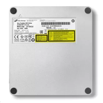 HITACHI LG - Externes DVD-W/CD-RW/DVD±R/±RW/RAM/M-DISC GP70NS50, Blade Ultra Slim, Silber, Box SW HITACHI LG - Externes DVD-W/CD-RW/DVD±R/±RW/RAM/M-DISC GP70NS50, Blade Ultra Slim, Silber, Box SW