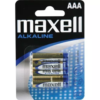 AVACOM Nicht wiederaufladbare AAA Maxell Alkaline Batterien 4 Stück Blister