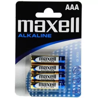 AVACOM Nicht wiederaufladbare AAA Maxell Alkaline Batterien 4 Stück Blister