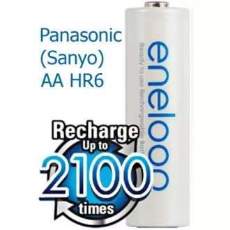 AVACOM Wiederaufladbare AA Panasonic Eneloop 1900mAh Ni-MH Batterie 1pc Bulk - 2100 Ladezyklen