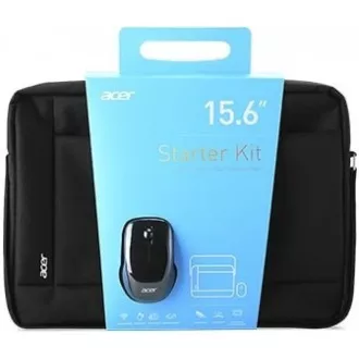 ACER STARTER KIT_15.6 "ABG960 Tragetasche schwarz und kabellose Maus schwarz, 1Y Carry-in