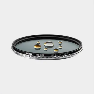 NiSi Filter Zirkularpolarisator Echtfarbe CPL Pro Nano 67mm