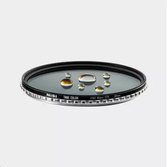 NiSi Filter Zirkularpolarisator Echtfarbe CPL Pro Nano 72mm
