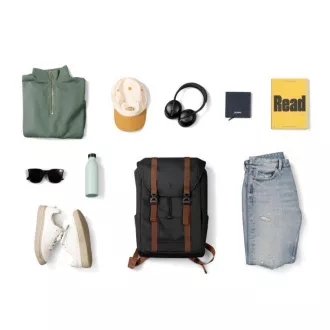 Thisc VintPack - TA1 Laptop-Rucksack, schwarz Thisc VintPack - TA1 Laptop-Rucksack, schwarz