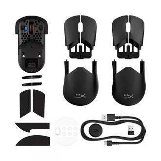 HyperX Pulsefire Saga Wireless - Gaming-Maus (schwarz) - Maus