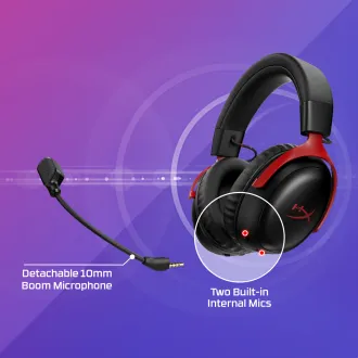 HyperX Cloud III S Kabelloses weißes Gaming-Headset