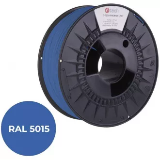 C-TECH PREMIUM LINE Druckfaden (Filament), PETG, himmelblau, RAL5015, 1, 75mm, 1kg