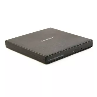 GEMBIRD externer DVD-ROM-Brenner DVD-USB-04, schwarz