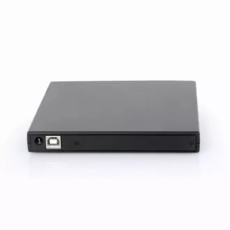 GEMBIRD externer DVD-ROM-Brenner DVD-USB-04, schwarz