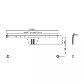 GEMBIRD TV-Halter WM-S80F-01, 37"-80" (50kg), schmal, feststehend GEMBIRD TV-Halter WM-S80F-01, 37"-80" (50kg), schmal, feststehend