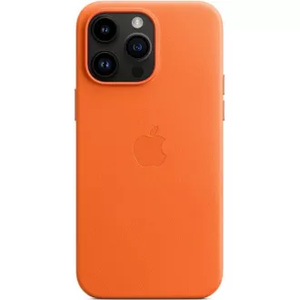 APPLE iPhone 14 Plus Ledertasche mit MagSafe - Orange APPLE iPhone 14 Plus Ledertasche mit MagSafe - Orange