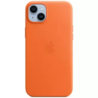 APPLE iPhone 14 Plus Ledertasche mit MagSafe - Orange APPLE iPhone 14 Plus Ledertasche mit MagSafe - Orange