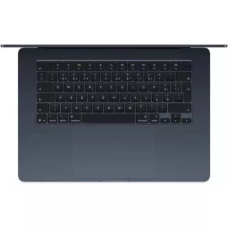 Apple MacBook Air 15'' M4 Chip 10-Kern-CPU und 10-Kern-GPU, 16 GB, 512 GB SSD - Mitternacht