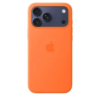 Apple iPhone 17 Pro Max Silikonhülle mit MagSafe – Orange