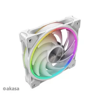 AKASA Lüfter SOHO AR, 12cm ARGB PWM Lüfter, 120x120x25mm, weiß
