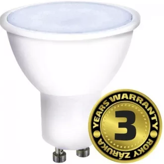 Solight LED-Lampe, Spot, 7W, GU10, 6000K, 595lm, weiß Solight LED-Lampe, Spot, 7W, GU10, 6000K, 595lm, weiß