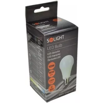 Solight LED-Lampe, klassische Form, 12W, E27, 4000K, 270°, 1020lm