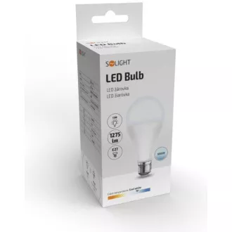 Solight LED-Lampe, klassische Form, 15W, E27, 6000K, 220°, 1275lm