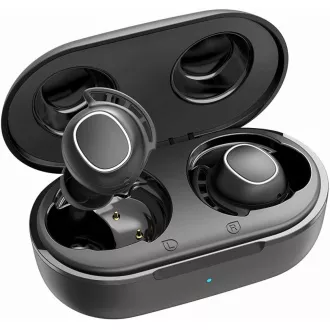 MPOW M30 - kabelloser Kopfhörer mit wiederaufladbarer Box, schwarz MPOW M30 - kabelloser Kopfhörer mit wiederaufladbarer Box, schwarz