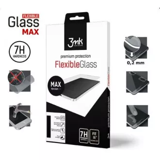 3mk Hybridglas FlexibleGlass Max für Apple iPhone X, schwarz 3mk Hybridglas FlexibleGlass Max für Apple iPhone X, schwarz