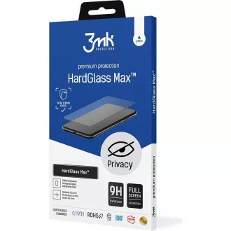 3mk Hartglas HardGlass MAX Privacy für Apple iPhone 11 Pro, schwarz 3mk Hartglas HardGlass MAX Privacy für Apple iPhone 11 Pro, schwarz