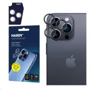 3mk HARDY Objektivschutz Pro für iPhone 15 Pro Max Schwarz
