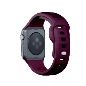 3mk Uhrenarmband für Apple 38/40/41 mm Mulberry