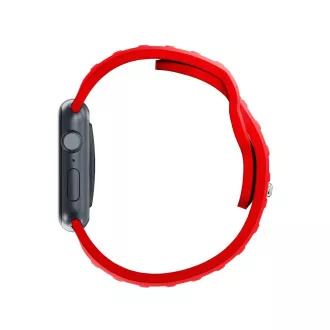 3mk Uhrenarmband für Apple 38/40/41 mm Rot 3mk Uhrenarmband für Apple 38/40/41 mm Rot