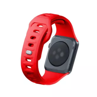 3mk Uhrenarmband für Apple 38/40/41 mm Rot 3mk Uhrenarmband für Apple 38/40/41 mm Rot