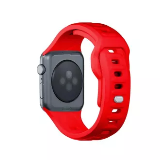 3mk Uhrenarmband für Apple 38/40/41 mm Rot 3mk Uhrenarmband für Apple 38/40/41 mm Rot