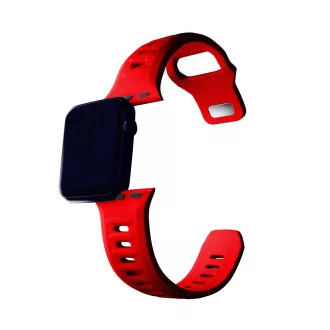 3mk Uhrenarmband für Apple 38/40/41 mm Rot 3mk Uhrenarmband für Apple 38/40/41 mm Rot