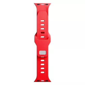 3mk Uhrenarmband für Apple 38/40/41 mm Rot 3mk Uhrenarmband für Apple 38/40/41 mm Rot