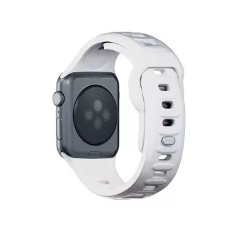 3mk Uhrenarmband für Apple 38/40/41 mm Weiß
