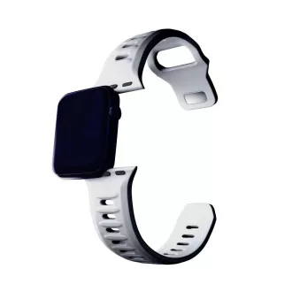 3mk Uhrenarmband für Apple 38/40/41 mm Weiß