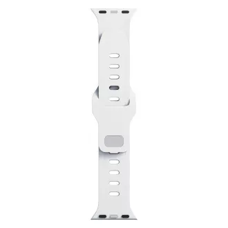 3mk Uhrenarmband für Apple 38/40/41 mm Weiß