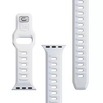 3mk Uhrenarmband für Apple 38/40/41 mm Weiß