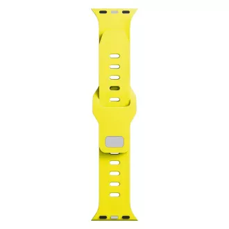 3mk Uhrenarmband für Apple 38/40/41 mm Gelb