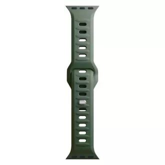 3mk Uhrenarmband für Apple 42/44/45/49 mm Dunkelgrün