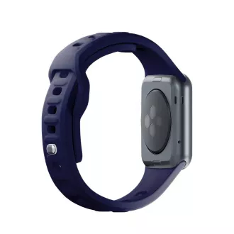 3mk Uhrenarmband für Apple 42/44/45/49 mm Ozeanblau