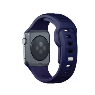 3mk Uhrenarmband für Apple 42/44/45/49 mm Ozeanblau