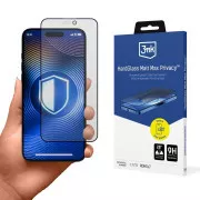 3mk gehärtetes Glas HardGlass Matt Max Datenschutz für Apple iPhone 16 Pro
