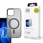 3mk Schutzhülle Frosty MagCase Schwarz für Apple iPhone 15